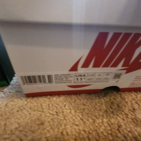 Nike Air Jordan 1 Retro High OG “Heritage” - Men 11.5 (Women's US 13) - NIB - Picture 5 of 5